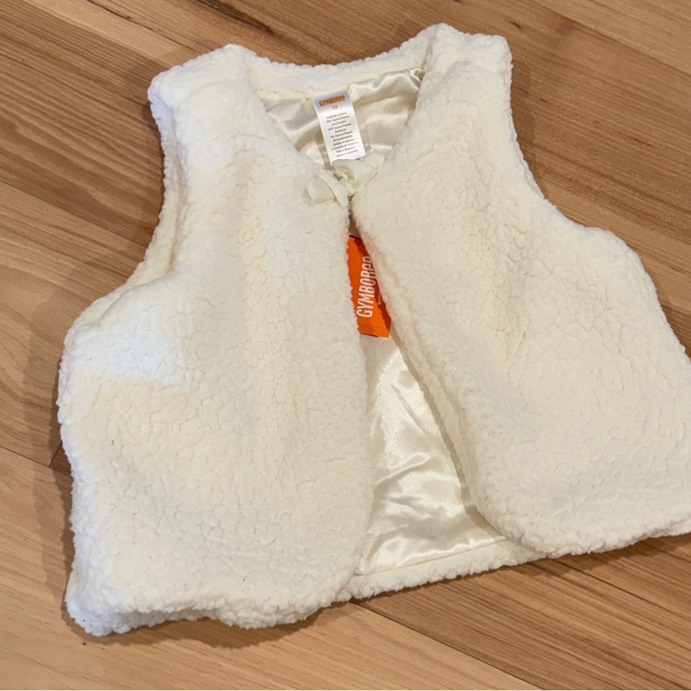 Gymboree Holiday Sherpa Vest